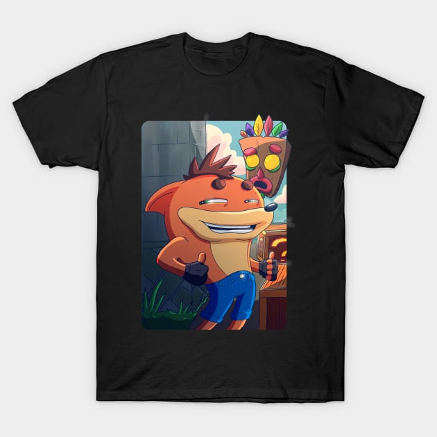 Crash Dance! T-Shirt by kidsuperpunch